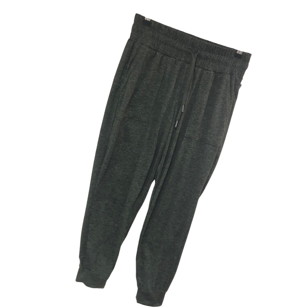 Mondetta Jogger Pants Space Dye Heather Green Granola Gorpcore Gym Womens Size M